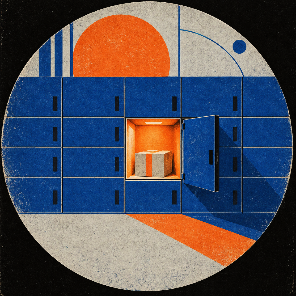 Smart Locker — plak kapağı
